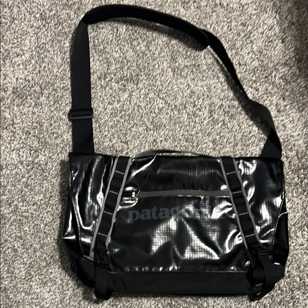 Patagonia Black Messenger Bag